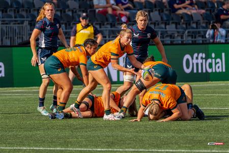 World Rugby Pacific Four Series - Australia (58) vs (17) USA - Second Half