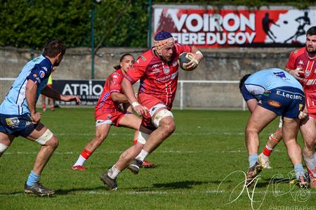 Stade Olympique Voironnais (28) vs (31) Saint-Marcellin Sports