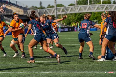 World Rugby Pacific Four Series - Australia (58) vs (17) USA - First Half