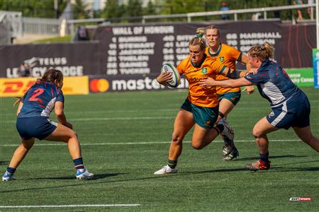 World Rugby Pacific Four Series - Australia (58) vs (17) USA - First Half