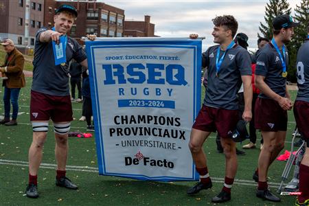 RSEQ 2023 - Final Univ. Rugby Masc. - ETS vs Ottawa U. (Après Match OTTAWA)