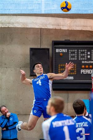 RSEQ - 2023 Volley M - Université de Montréal (1) vs (3) Université de Sherbrooke