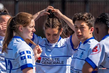 Éq.Fém.Sr.XV - Compétition Interprovinciale - Quebec Ouest (14) vs (16) Ontario Ouest