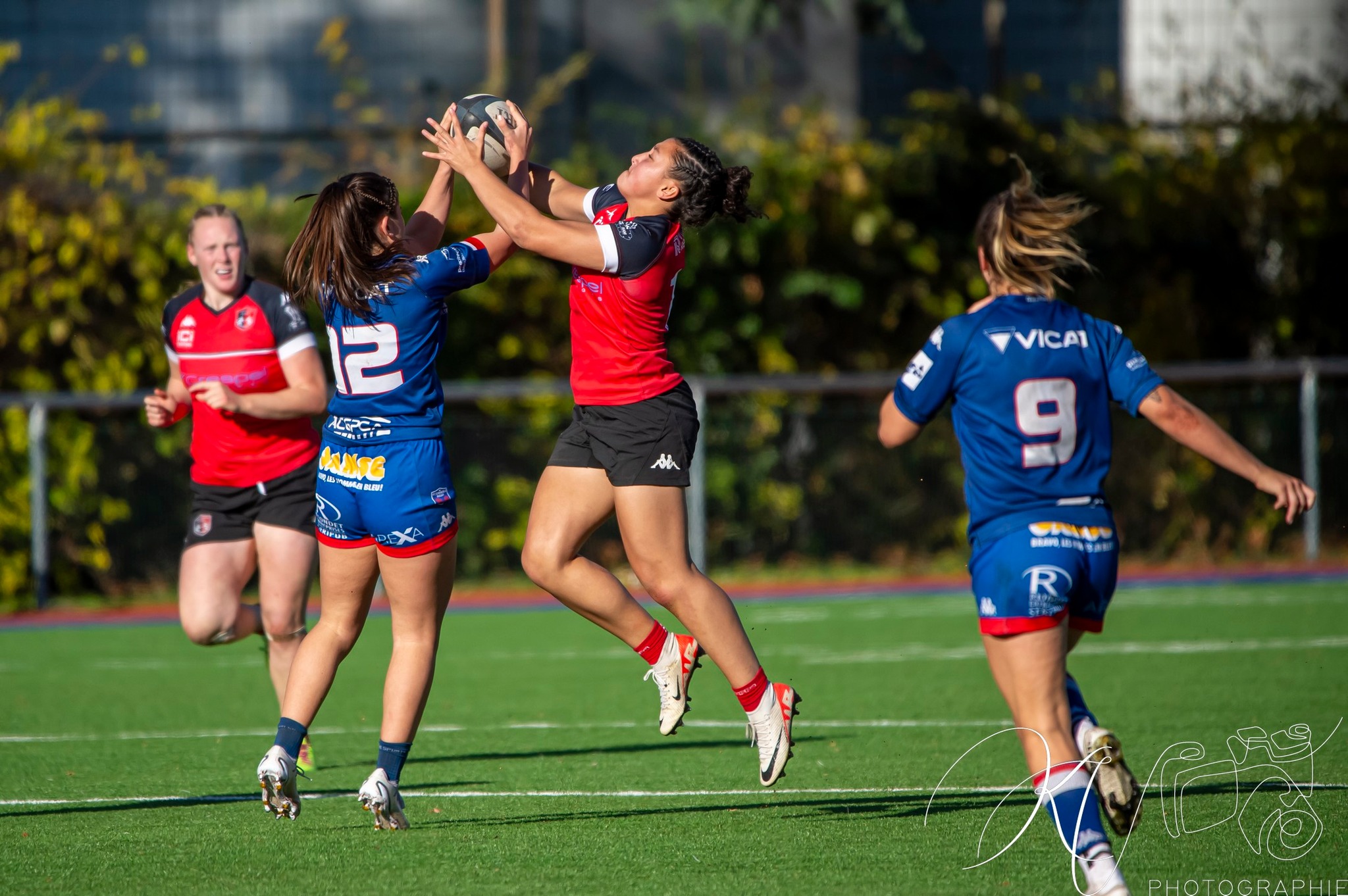  FC Grenoble Rugby - Stade Rennais Rugby - Rugby - Elite 2023 - Amazones FC Grenoble (34) vs (12) Stade Rennais Rugby (#2023FCGSRR11) Photo by: Karine Valentin | Siuxy Sports 2023-11-23