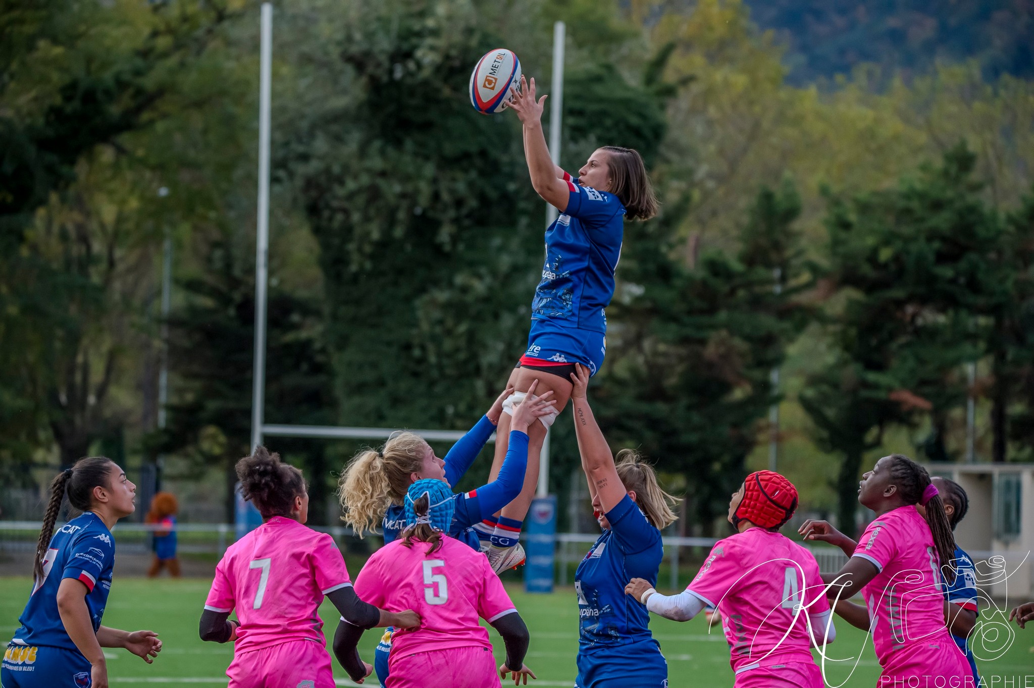  FC Grenoble Rugby - Stade Français - Rugby - Coupe de France Féminine à XV - Amazones (22) vs (14) Stade Français (#2023AmazStadFr11) Photo by: Karine Valentin | Siuxy Sports 2023-11-05