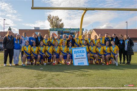 RSEQ 2023 - FINAL Coll. RUGBY Fem. - J.Abbott (Medals)