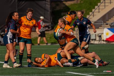 World Rugby Pacific Four Series - Australia (58) vs (17) USA - Second Half