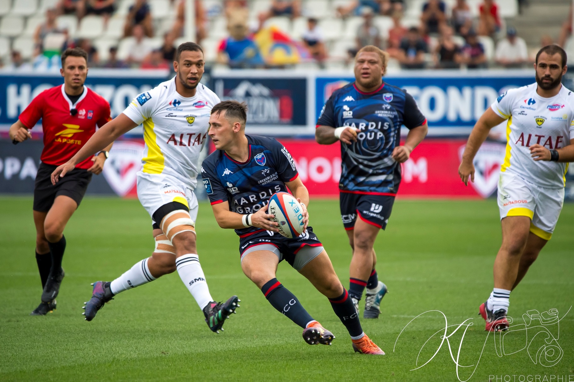  FC Grenoble Rugby - Stade Montois - Rugby - FC Grenoble (30) VS (25) Stade Montois (#2023FCGSM08) Photo by: Karine Valentin | Siuxy Sports 2023-08-18