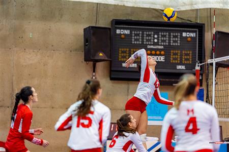RSEQ - 2023 Volley F - Université de Montréal (1) vs (3) McGill University - R4