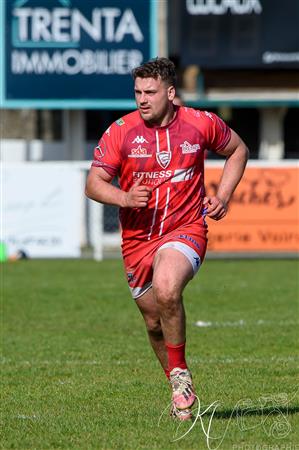 Stade Olympique Voironnais (28) vs (31) Saint-Marcellin Sports