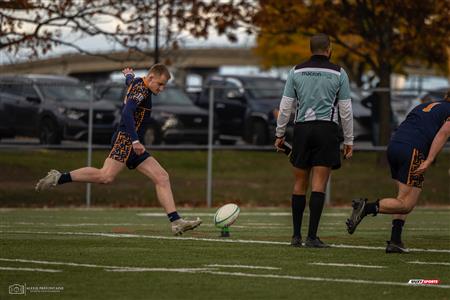 RSEQ 2023 - FINAL Coll. RUGBY MASC. - J.Abbott (22) vs (24) André Laurendeau (2nd HALF)