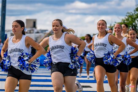 RSEQ Football Universitaire - Carabins-UdM (43) vs (11) Redbirds-McGill - Cheerleading - Crowd - Hal