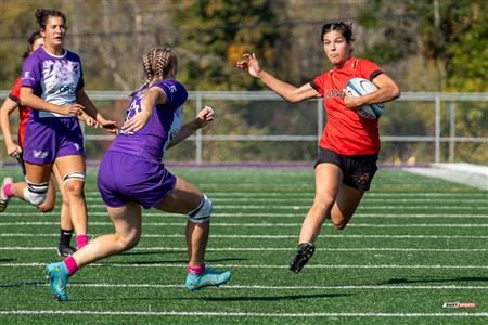 RSEQ 2023 RUGBY F - Bishop's (3) VS (90) U.de Lavalvvvv