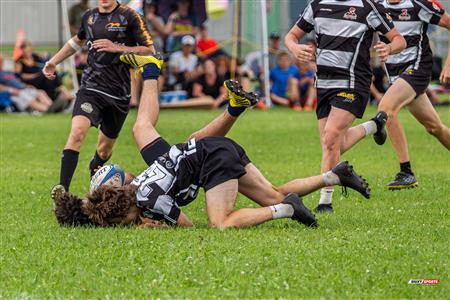 Rugby Québec - Tournoi des Régions - Montréal-Bourassa (17) vs (14) Chaudière-Appalaches - Finale U1