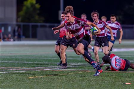 RSEQ 2023 RUGBY - Vanier College (17) vs (41) Collège Brébeuf