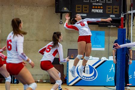 RSEQ - 2023 Volley F - Université de Montréal (1) vs (3) McGill University - R4