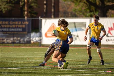 RSEQ 2023 - FINAL Coll. RUGBY MASC. - J.Abbott (22) vs (24) André Laurendeau (1ST HALF)