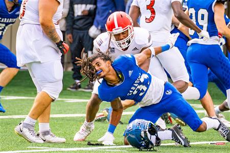 RSEQ Football Universitaire - Carabins-UdM (43) vs (11) Redbirds-McGill - 2eme mi-temps