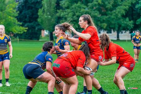 RUGBY QUÉBEC FINALES SL F SÉNIORS 2023 SAB QC- CRQ I 41 VS 0 TMR I