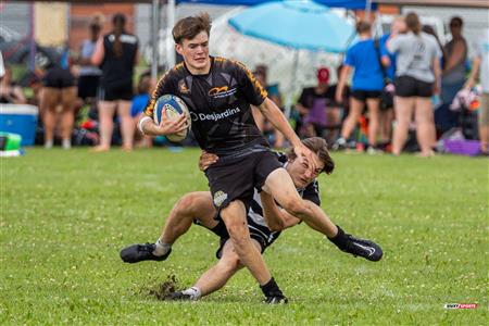 Rugby Québec - Tournoi des Régions - Montréal-Bourassa (17) vs (14) Chaudière-Appalaches - Finale U1