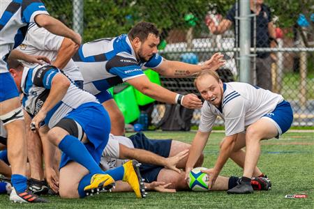 Rugby Québec - Parc Olympique (10) vs (10) SABRFC - Semi Finales M2 - 1er mi-temps