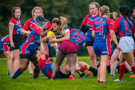 RUGBY QUÉBEC FINALES LPR2 F SÉNIORS 2023 SAB QC- SG Lumberjacks vs Braves Trois-Rivières