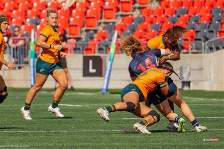 World Rugby Pacific Four Series - Australia (58) vs (17) USA - First Half