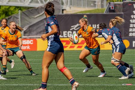 World Rugby Pacific Four Series - Australia (58) vs (17) USA - First Half