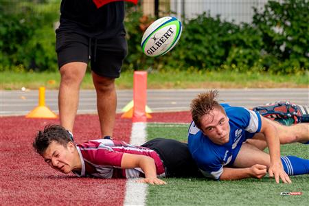 RSEQ 2023 RUGBY - Dynamiques de Brébeuf (12) VS (18) Blues of Dawson