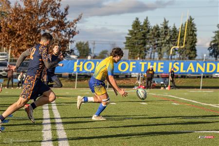 RSEQ 2023 - FINAL Coll. RUGBY MASC. - J.Abbott (22) vs (24) André Laurendeau (2nd HALF)