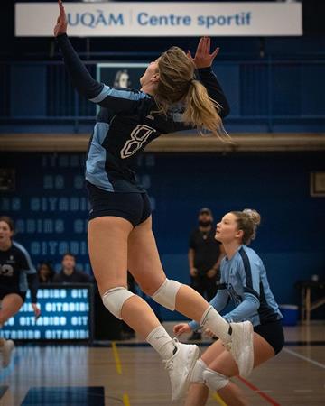 RSEQ - 2023 Volley F - UQAM (3) vs (0) UQTR (Match)