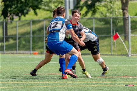 Rugby Québec - Parc Olympique (18) vs (31) Club de Rugby de Québec (M2) - 1ère mi-temps
