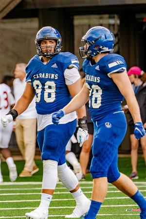 RSEQ Football Universitaire - Carabins-UdM (43) vs (11) Redbirds-McGill - 1ere mi-temps