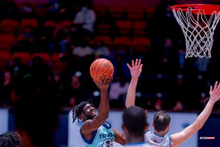 Nervens Demosthene - Basketball - TBL - Montreal Toundra (95) vs (104) Syracuse Stallions (Game 2) - 1st half - Montreal - Syracuse