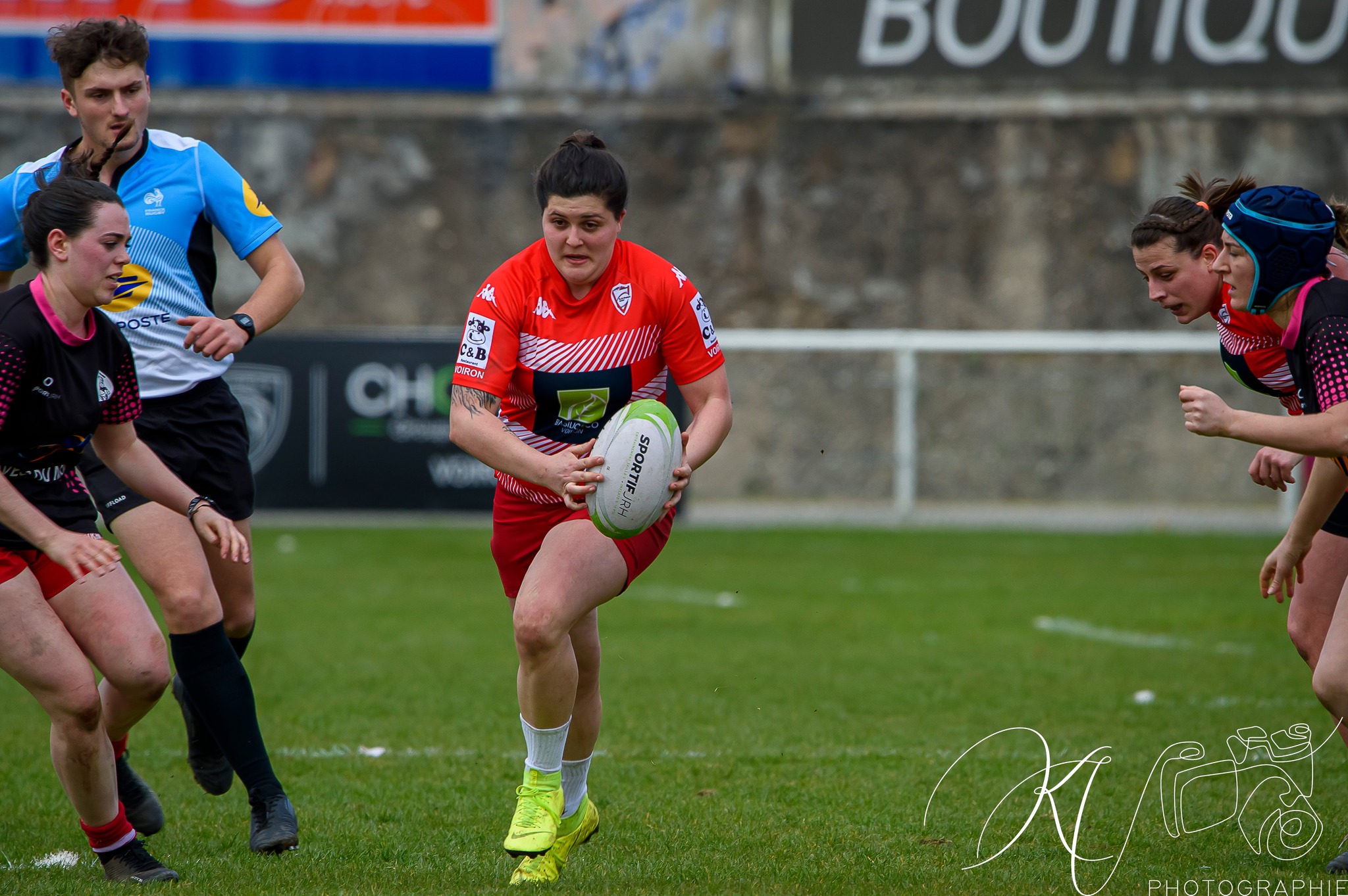  Stade Olympique Voironnais - Bassin Annecy Aravis Rugby - Rugby - 2023 Feminines SOV (25) vs (14) BAAR (#2023SOVBAAR03) Photo by: Karine Valentin | Siuxy Sports 2023-03-19