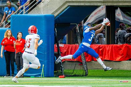 RSEQ Football Universitaire - Carabins-UdM (43) vs (11) Redbirds-McGill - 1ere mi-temps