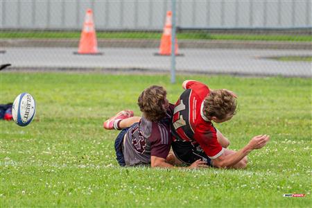 Rugby Québec - Tournoi des Régions - Lac St-Louis (12) vs (17) Estrie - Finale U18M