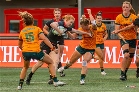 WORLD RUGBY PACIFIC FOUR SERIES - CANADA (45) VS (7) Australia - First Half - Reel A