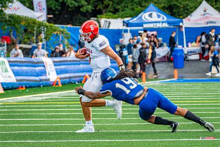 RSEQ Football Universitaire - Carabins-UdM (43) vs (11) Redbirds-McGill - 1ere mi-temps