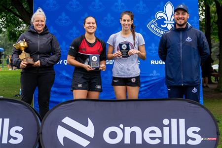 Hugo Montérémal - Rugby - RUGBY QUÉBEC FINALES LPR1 F SÉNIORS 2023 SAB QC- CRQ II vs Abénakis - Abénakis de Sherbrooke - Club de Rugby de Québec