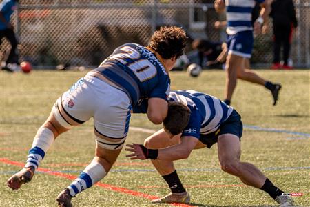 Équipe Québec SR XV (56) vs (17) Toronto Arrows Academy - Reel 2 - Deuxième Mi-Temps