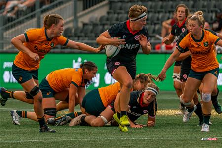 WORLD RUGBY PACIFIC FOUR SERIES - CANADA (45) VS (7) Australia - First Half - Reel A