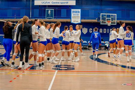 RSEQ - 2023 Volley F - UQAM (2) vs (3) UDM