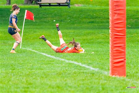 RUGBY QUÉBEC FINALES SL F SÉNIORS 2023 SAB QC- CRQ I 41 VS 0 TMR I