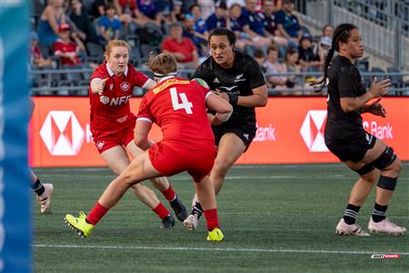 Paige Farries - Rugby - World Rugby Pacific Four Series - Canada (21) vs (52) New Zealand - First Half - Canada national rugby union team (F) - New Zealand national rugby union team (W)