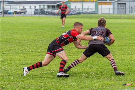 Rugby Québec - Tournoi des Régions - Lac St-Louis (12) vs (17) Estrie - Finale U18M