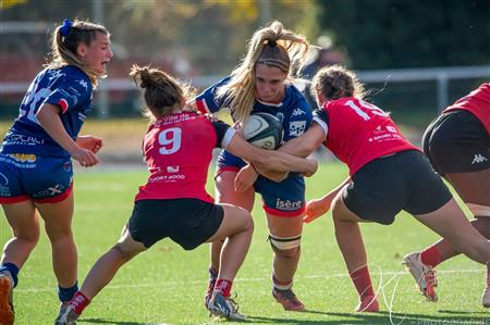 Elite 2023 - Amazones FC Grenoble (34) vs (12) Stade Rennais Rugby