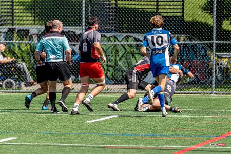 Rugby Québec - Parc Olympique (18) vs (31) Club de Rugby de Québec (M2) - 1ère mi-temps