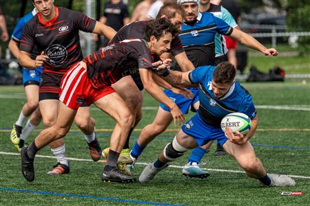 Rugby Québec - Parc Olympique (28) vs (10) Club de Rugby de Québec (M1) - 1ère mi-temps