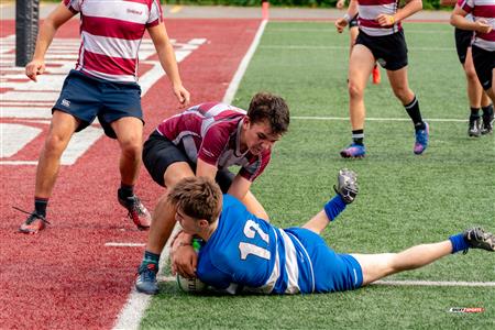 RSEQ 2023 RUGBY - Dynamiques de Brébeuf (12) VS (18) Blues of Dawson